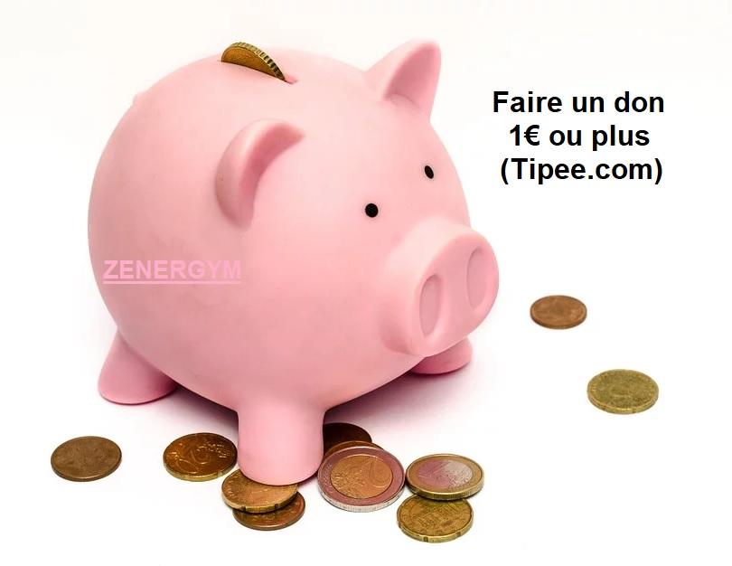 Faire un don, 1€ ou +